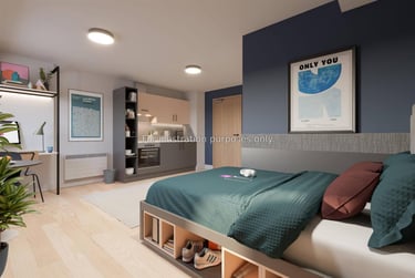 1 bed studio, 260 Huntingdon Street, Hockley, Nottingham, NG13NB - Image 13